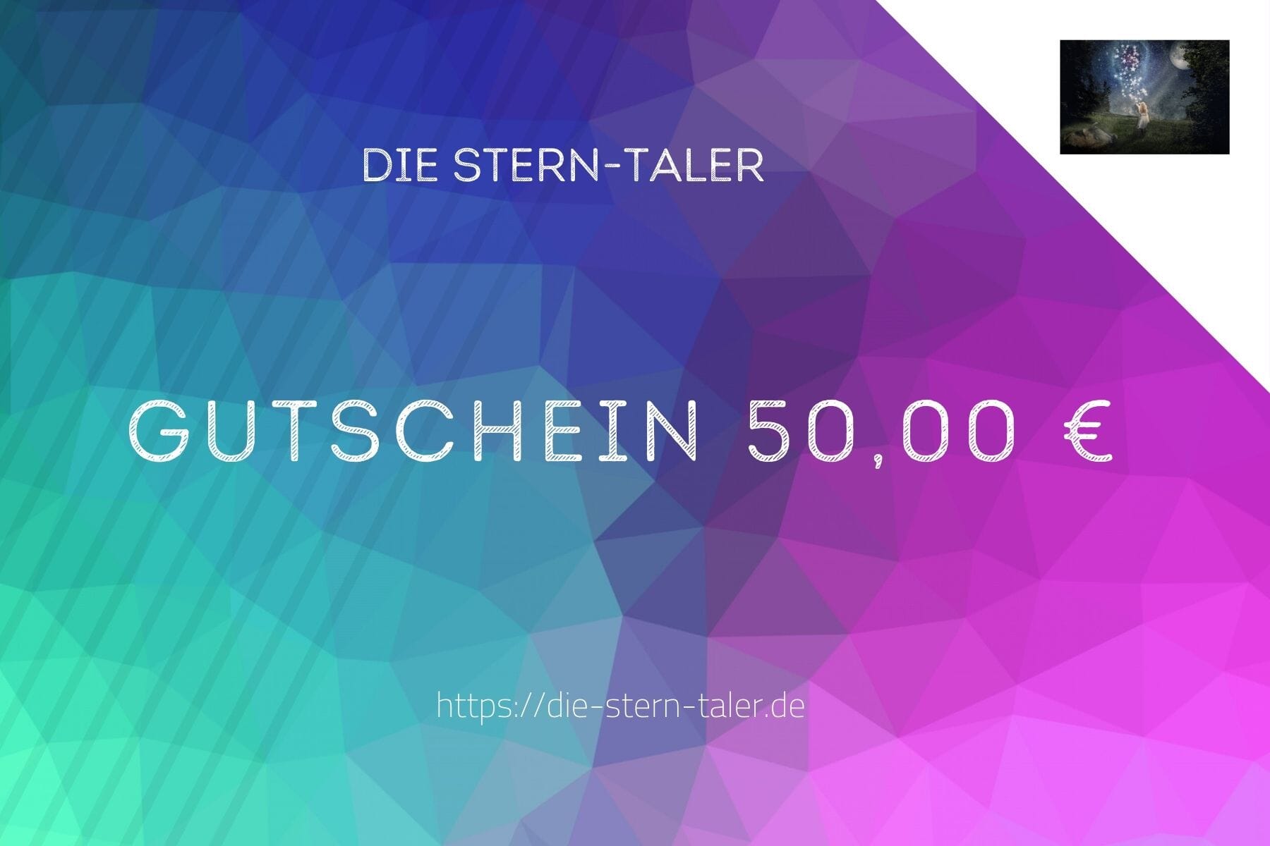 Stern-Taler Gutschein 50,00 €