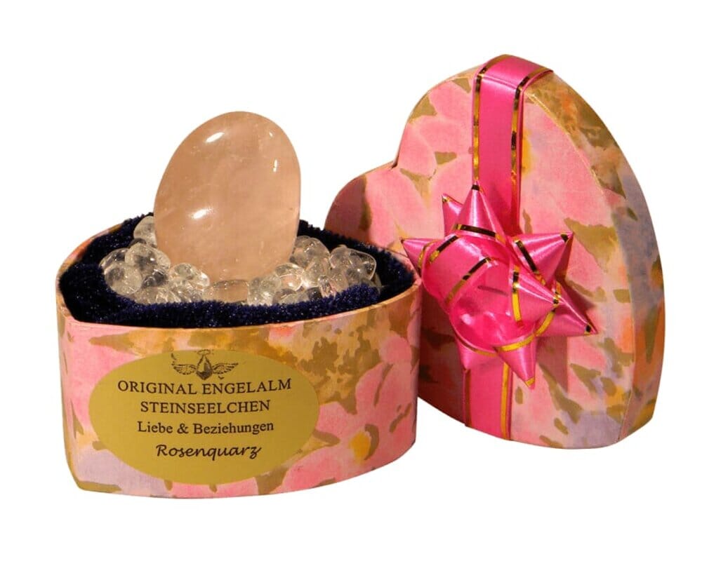 Steinseelchen ROSENQUARZ-Liebe-Beziehungen