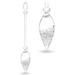 Wasserstab Diamant (Bergkristall mit Diamantsplittern)