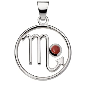 Skorpion - Sternzeichen - Anhänger - mit Obsidian Skorpion - Sternzeichen - Anhänger - mit Obsidian