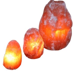 Salzkristall-Lampen