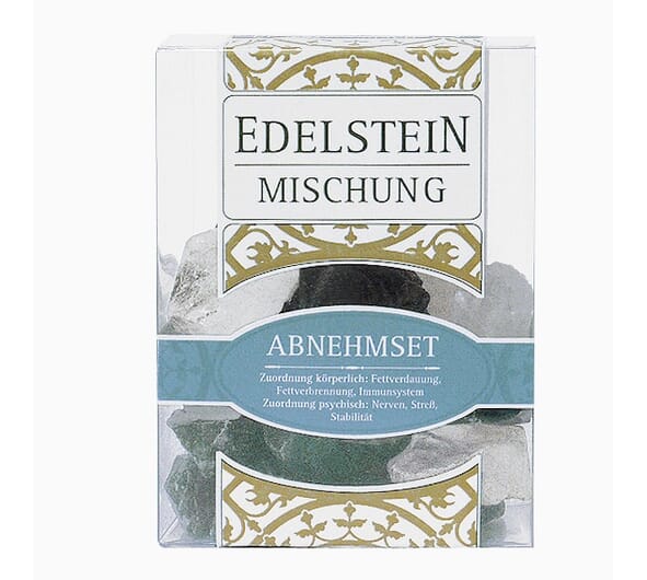 Edelstein-Abnehmset ca. 200 g