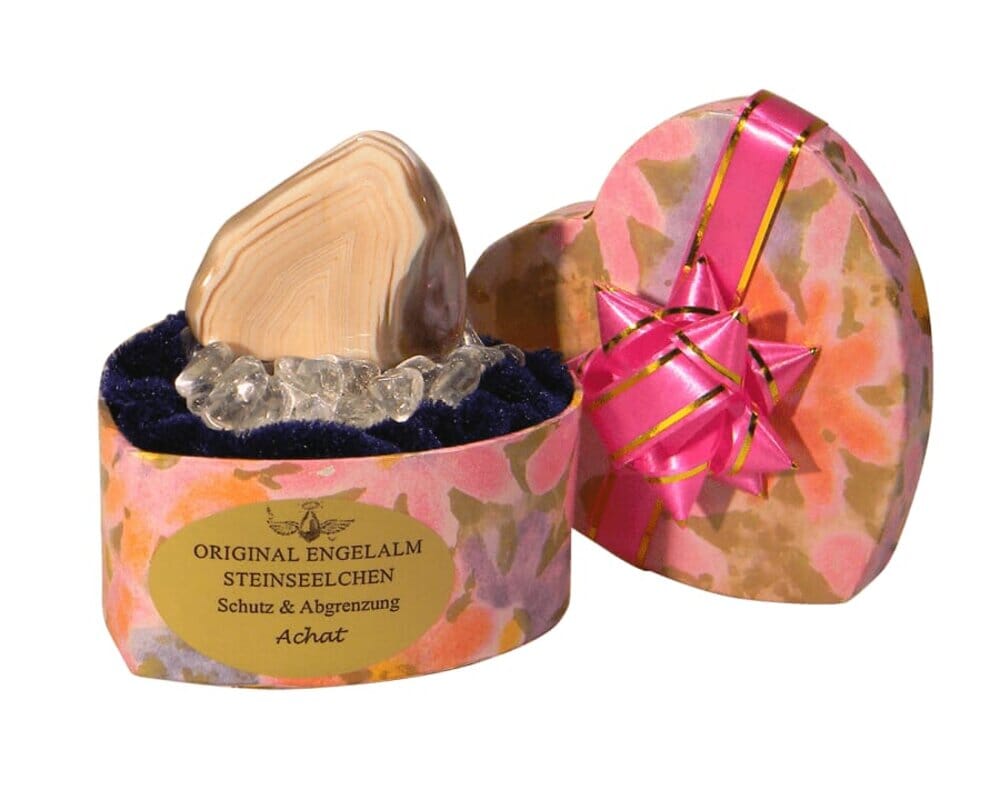 Steinseelchen ACHAT Schutz und Abgrenzung