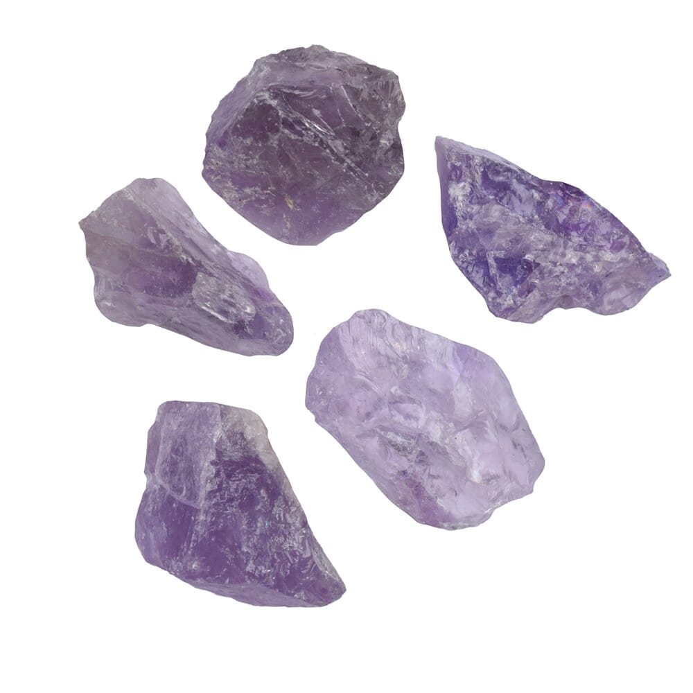 Dekosteine Amethyst roh - 1 kg