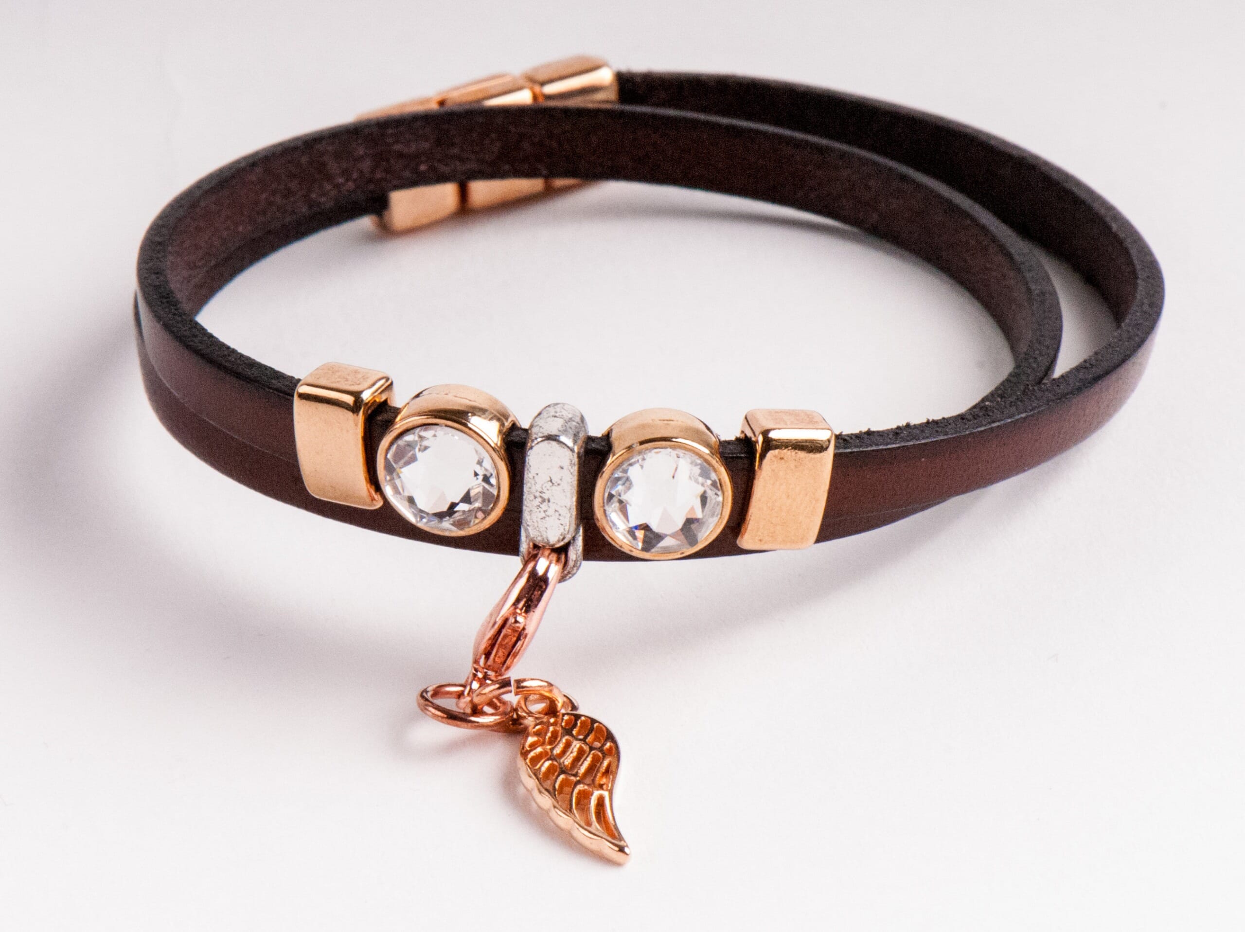 Kristallarmband, Engelsflügel, Engelsrufer, Armband