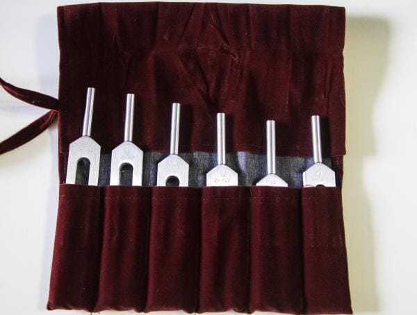 Stimmgabelset Solfeggio mit 6 Stimmgabeln von Biosonic