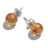 Der Stern-Taler-Shop: It’s magic Ohrstecker Bernstein