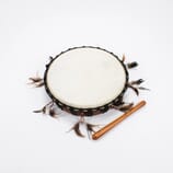 Der Stern-Taler-Shop: It’s magic Schamanentrommel mit Federn ca. 39-41cm Durchmesser