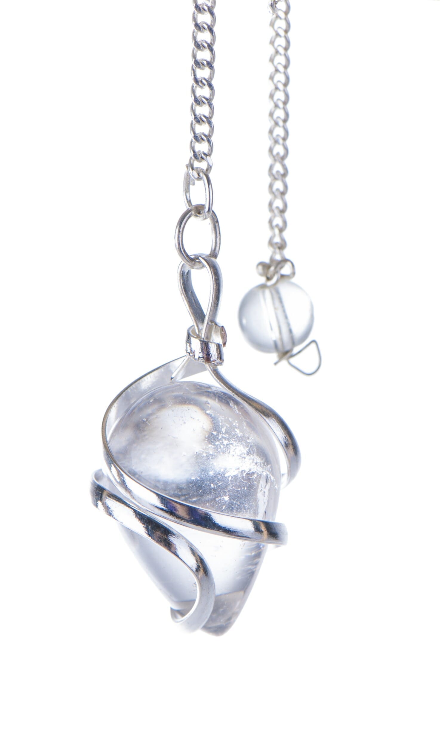 Spiral-Pendel Bergkristall