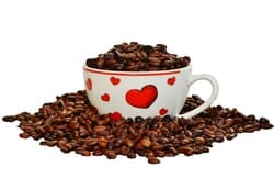Tasse Kaffee für Rituale