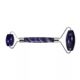 Cheops-Energiepyramide »Blume des Lebens« Chi-Massageroller Amethyst (Frieden)