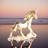 Der Stern-Taler-Shop: It’s magic 1 Einhorn – Messing poliert