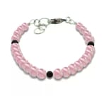 GEM Pure Line 13 Rosenquarz Pure Line 13 Rosenquarz Armband 925er-Silber-Verschluss