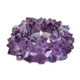 Der Stern-Taler-Shop: It’s magic Teelichthalter Sonne aus Amethyst | Teelichthalter »Sonne« aus Amethyst