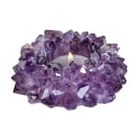 Teelichthalter Sonne aus Amethyst | Teelichthalter »Sonne« aus Amethyst Teelichthalter Sonne aus Amethyst | Teelichthalter »Sonne« aus Amethyst