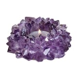Der Stern-Taler-Shop: It’s magic Teelichthalter Sonne aus Amethyst | Teelichthalter »Sonne« aus Amethyst